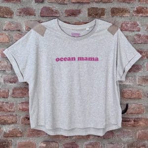 Teeshirt Rainbow ocean mama Les Petits Vintage