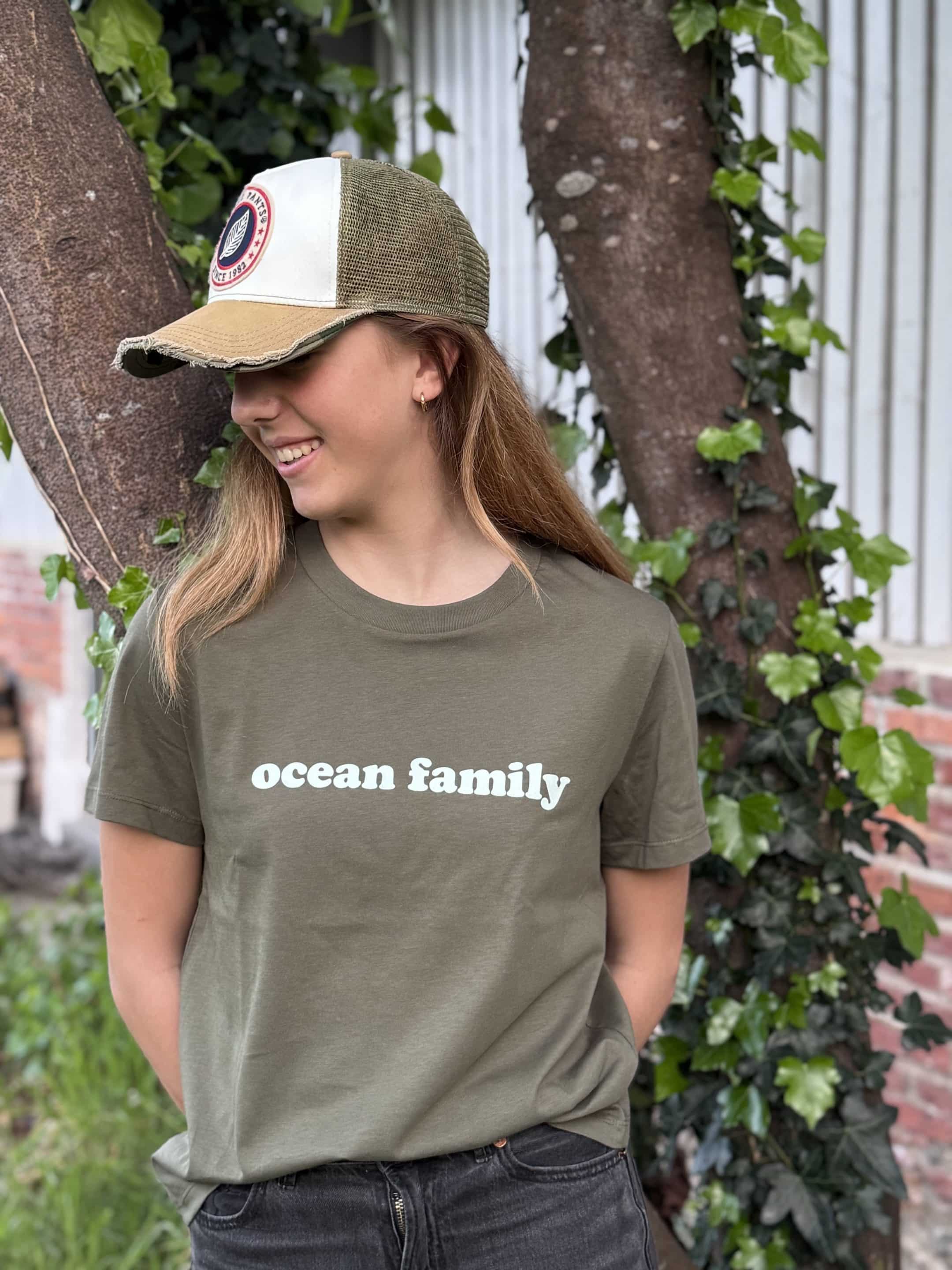 Teeshirt ocean family femme Les Petits Vintage