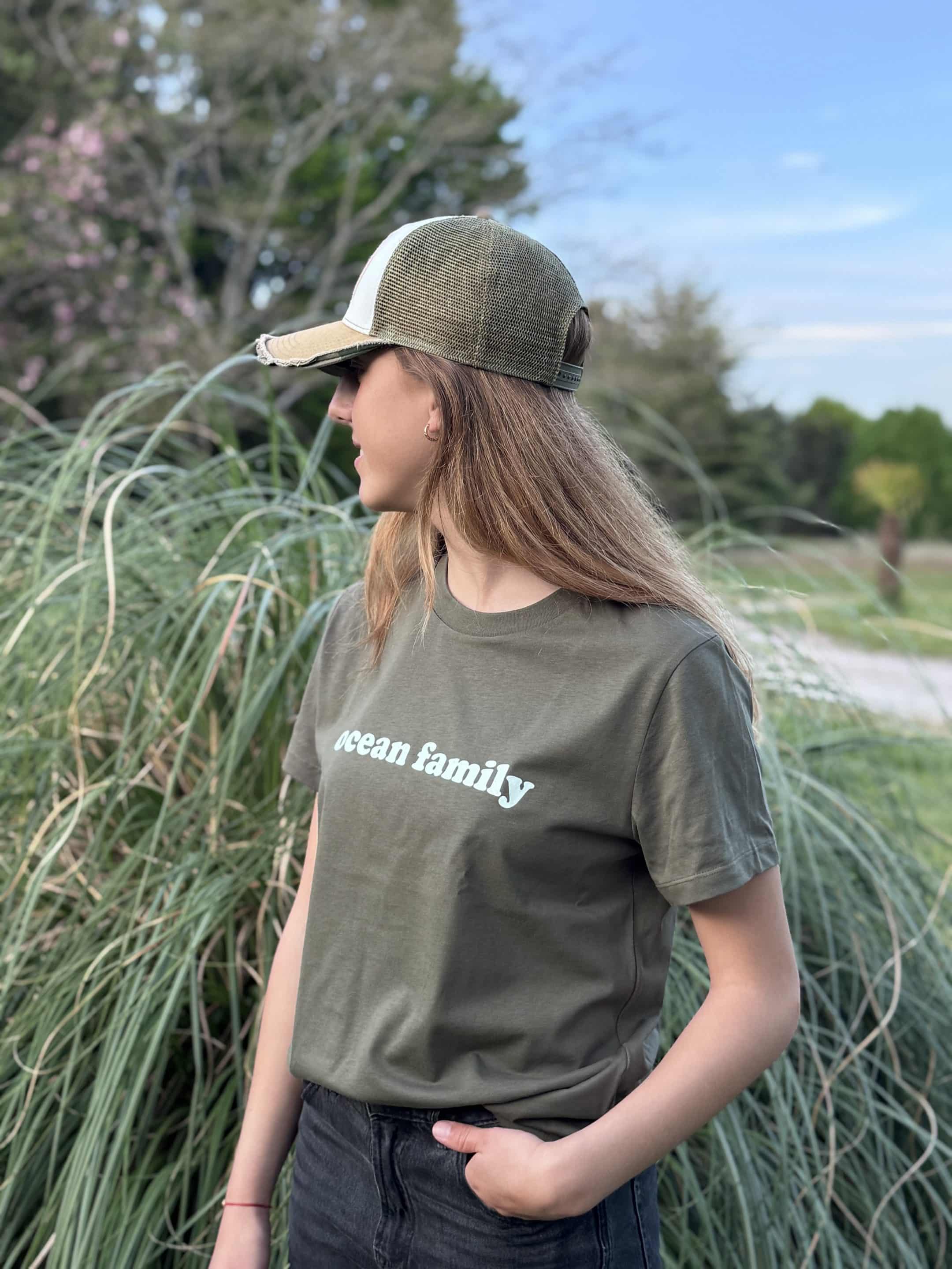 Teeshirt ocean family femme Les Petits Vintage